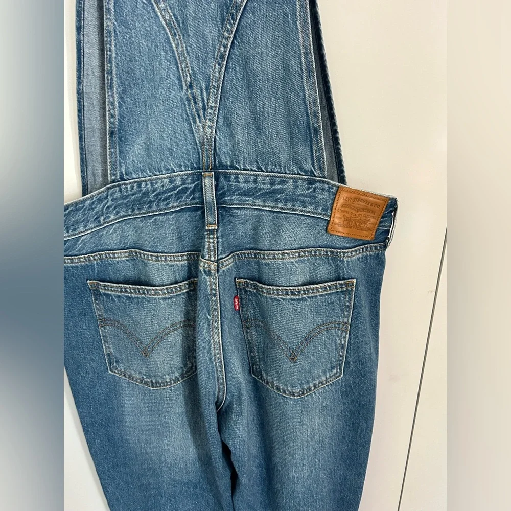 Levi’s Blue Denim Overalls - Picture 8 of 9